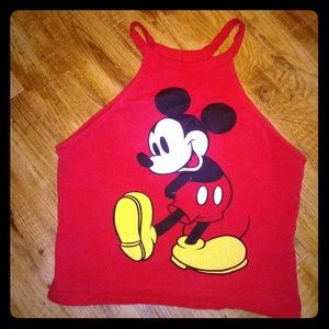 Micky Mouse Crop Top